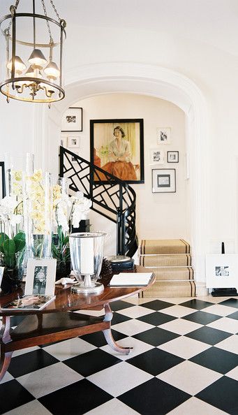 the classy entryway